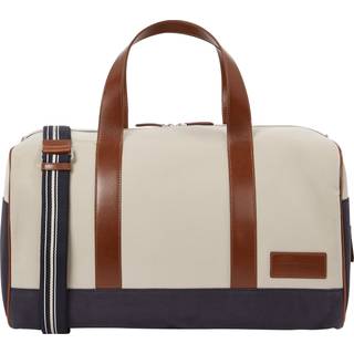 Casual Logo Patch Duffel Bag