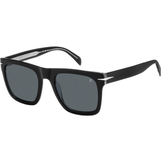 David Beckham DB 7000/S FLAT 7C5/IR 54 Solbriller Mænd Black - Black On Clear - 54mm