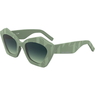 Karl Lagerfeld Kvinde KL6199S 316 Solbriller Acetat Grå Firkantet Normal