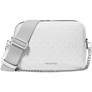 MK Bryant Medium Signature Logo Camera Crossbody Bag - Grey - Michael Kors - ONE SIZE