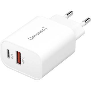 Intenso® USB-C GaN Power lader 30W PD 3.0/QC 4.0 - Hvid