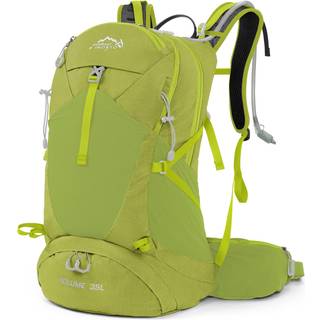 IX INOXTO Vandrerygs?k 35L Vandt?t Vandreturdagss?k med 3L vandbl?re og regnslag Letv?gtsrejsecampingrygs?k til m?nd, kvinder (frugtgr?n)