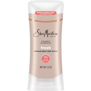 SheaMoisture Deodorant Stick til hele kroppen 72h Lugtkontrol Frisk aluminiumsfri 2,6 oz