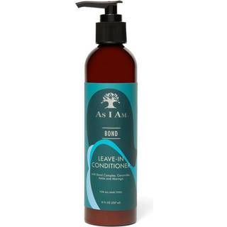As I Am Bond Leave-In Conditioner - 8 oz - Bond Repair Treatment For Damaged Hair - med Moringa Amla & Ceramides