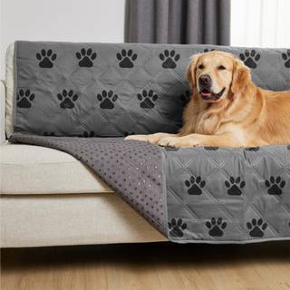 GORILLA GRIP Vandtt hundesengebetrk 82x102 kledyrstppe til mbel Sofa Sofakasse Bilsofa Kast Essentielt til katte og hunde Rive- og skridsikk