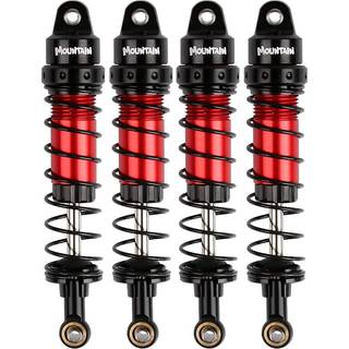 Injora RC Shock Absorber Set 4PCS RC Damps til 1/10 RC Crawler Axial SCX10 90046 AXI231017 TRX-4 D90 (90mm)
