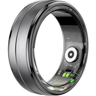 R06 Smart Ring med sundhedsovervågning og træningstilstande Størrelse 10 - Svart