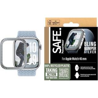 SAFE. by PanzerGlass Bling Bumper Silver Apple Watch Series 10 | 46mm