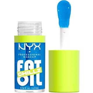 NYX Professional Makeup Fat Oil Chillz Læbeolie med kølende effekt Skygge Polar Peppermint 4.8 ml - 4.8 ml