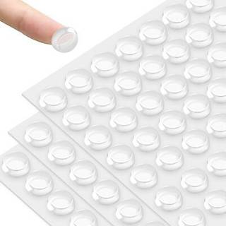 192 PCS Kabinetd?rskofangere 1/2 """" Diameter Selvkl?bende klare skabsd?rskuffer til k?kkenskaber Sk?reborde Billeder Rammer