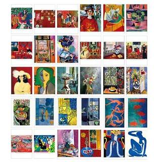 Smukke kunstpostkort S?t af 30 Henri Matisse Post Card Variety Pack Famous Maleri 4 x 6 tommer