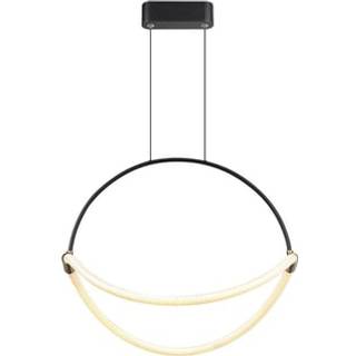 16W LED Hængelampe - Pendel, 500mm, 4000K, Sort hus - Kulør : Neutral