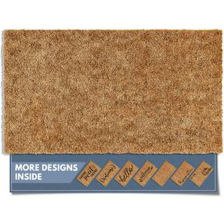 Barnyard Designs Doormat Welcome Mat til udend?rs stor hovedd?rindgang Mat 30x17 Brown (blank)
