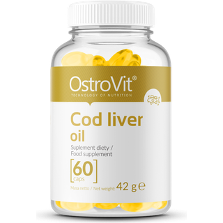 OstroVit – Torskeleverolie 60 kapsler
