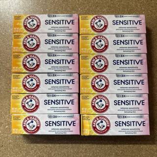 ARM & HAMMER Sensitive Teeth & Gums Tandpasta 6 Pack Refreshing Mint Antikavitet Fluoride Tandpasta med Natron Whitening Emalje Forstrkende Past
