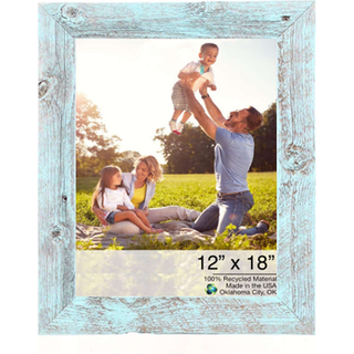 12x18 Rustik bl? billedramme