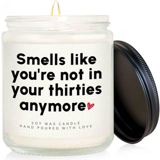 Craftique Sjove 40-rs fdselsdagsgaver Kvinder- Hndlavet Lavendel Fdselsdagslys- 40-rs Fdselsdagsgaver til Kvinder Mnd Kone Mand Mor Sster