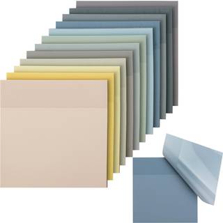 Mr. Pen-Transparente Sticky Notes 3 """" X3 """" Neutrale toner 12 puder 600 ark Se gennem bulk gennemsigtige klare