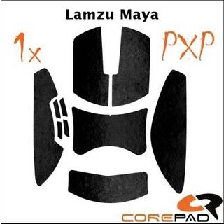 Corepad PXP Grips til Lamzu Maya - Sort