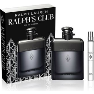 Ralph Lauren Fragrances Ralph's Club Eau de Toilette- Men's Köln - Woody & Fresh - 2 -delt gave sæt - Fuld størrelse 3,4 fl oz & rejsestørrelse 0