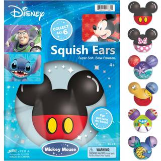 JA-RU Disney Squish Ears (1 Assorted Squishy) Superbldt legetj med langsom frigivelse til drenge og piger. Sd fidget til brn og smbrn. Mick