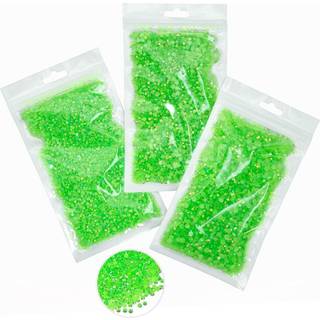 16000 STK Peridot AB Harpiks Rhinestones for Crafting 3mm 4mm 5mm Friskgr?n Flatback Jelly Stones Bulk SS10 SS16 SS20 No-Hotfix Diamanter Krystal