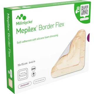 Mepilex Border Flex 15 x 15 cm 5 stk.