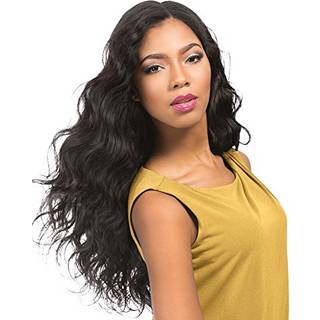 Sensationnel Empire Curly Human Hair - Body Wave Tangle Free Weaving For Quick Weave and Sy In Styles for Faux Highlights (10 Inch 1B OffBlack)
