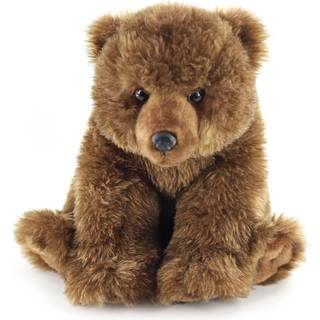 Petting Zoo Grizzly Bear fyllda djurplushie gåvor för barn vilda onez djur björn plysch leksak 12 tum