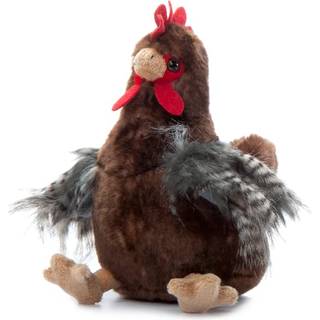 Petting Zoo Chicken Rooster fyllda djurplushie gåvor för barn vilda onez vilda djur kyckling plysch leksak 9 tum