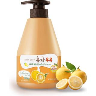 WELCOS KWAILNARA Yuja Milk Body Cleanser - Koreansk kropsvask til strlende forfrisket hud 560 g / 19,75 Fl. oz
