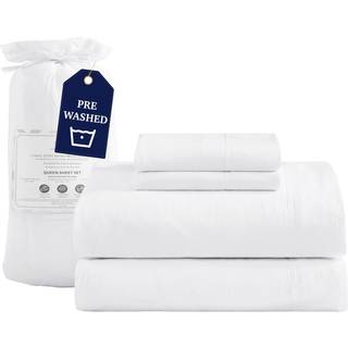 Casa Platino Split King Sheets Sæt til justerbar seng 100% børstet mikrofiber Forvasket split King Sheets Soft Split King Sheet Sæt 15 tommer Dee