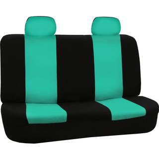 FH Group FB050012 Flat Cloth Seat Covers (MINT) Bagsæt - Universal Fit for Cars Trucks & SUVs