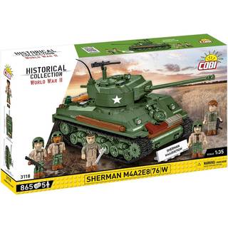 Sherman M4A2E8(76)W COBI Historical byggeklodser 3118