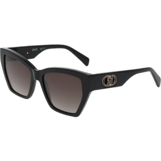Liu Jo Kvinde LJ815S 001 Solbriller Acetat Sort Firkantet Normal