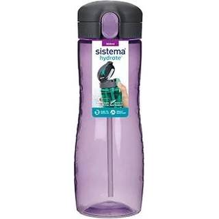 Sistema Drikkedunk Quick Flip M. Sugerør Ass. Farver (800 ml)