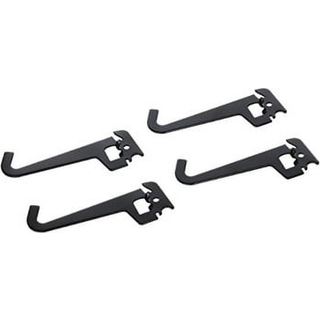 Wall Control Pegboard 3-1/2in REACH TIP TIP SLOTED HOOK PACK - SLOTED METAL PEGBOARD HOOKS TIL V?GKONTROL PEGBOARD OG SLOTED TOOL BOARD - SORT