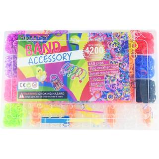 Robetoy Loom Bands DIY Armbåndssæt 4.200 Stk