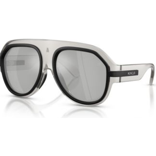 Moncler ME8012U FYNDER 50078V 58 Solbriller Mænd Grå - Transparent Matte Grey - 58mm