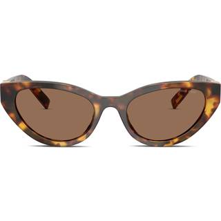 Miu Miu Kvinde MU A04S 14L60M Solbriller Acetat Skildpadde Brun Sommerfugl Normal