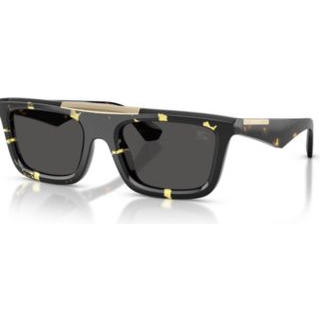 Burberry Mand BE4451U 410687 Solbriller Injiceret Skildpadde Grå Firkantet Normal