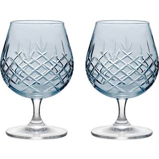 Drinksglas 40 cl - Frederik Bagger - Crispy Sapphire Sixball - 6 stk. - Cocktailglas - Tilbud