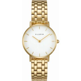 Pilgrim Classic Gift Set GSC4365SLX-B - Dame - 30 mm - Analog - Quartz - Safirbelagt Mineralglas