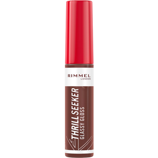 Rimmel Thrill Seeker Glassy Gloss Volumengivende læbeglans Skygge 800 Chocolate Glaze 10 ml - 10 ml