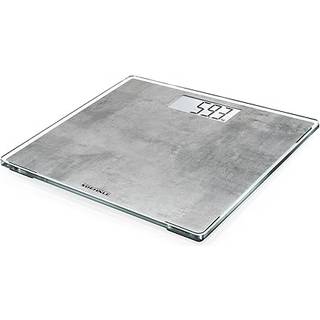 Style Sense Compact 300 Personvægt fra Soehnle - Betongrå farve - Glas
