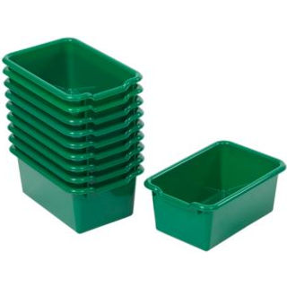 ECR4KIDS SCOOP FRONT OPBEVARINGSKAPS MULTIPURPOSE ORGANISATION GRØNNE 10-PIECE