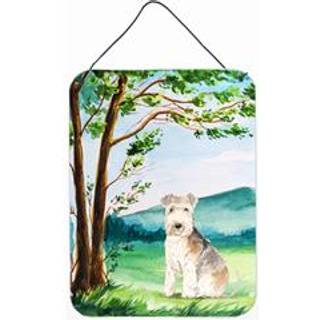 """" Carolines skatte under træet Lakeland Terrier Door Hanging Prints Wall-decor multicolor """"