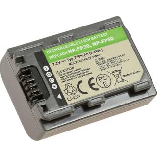 Batteri til Sony DCR-DVD403 750mAh