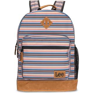 Lee Authentic Jeans Company Study Rygsæk til klasse polstret bærbar ærme passer til 15,6 tommer notebook (Lee Stripe)