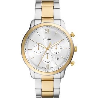 Fossil FS6112 Neutra Chronograph Two Tone Bracelet Watch - W10401